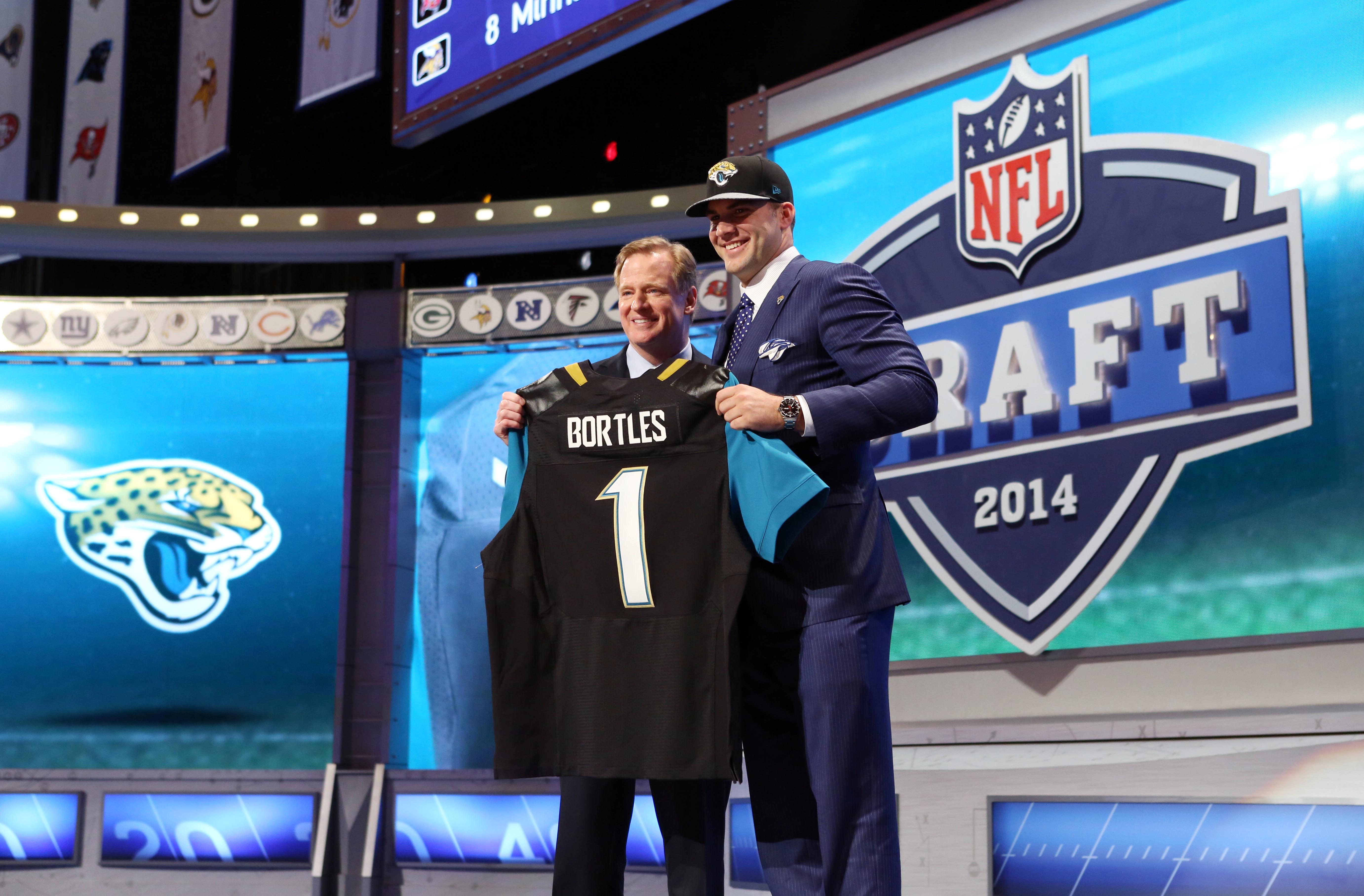 Jaguars select Blake Bortles with first-round pick in NFL Draft