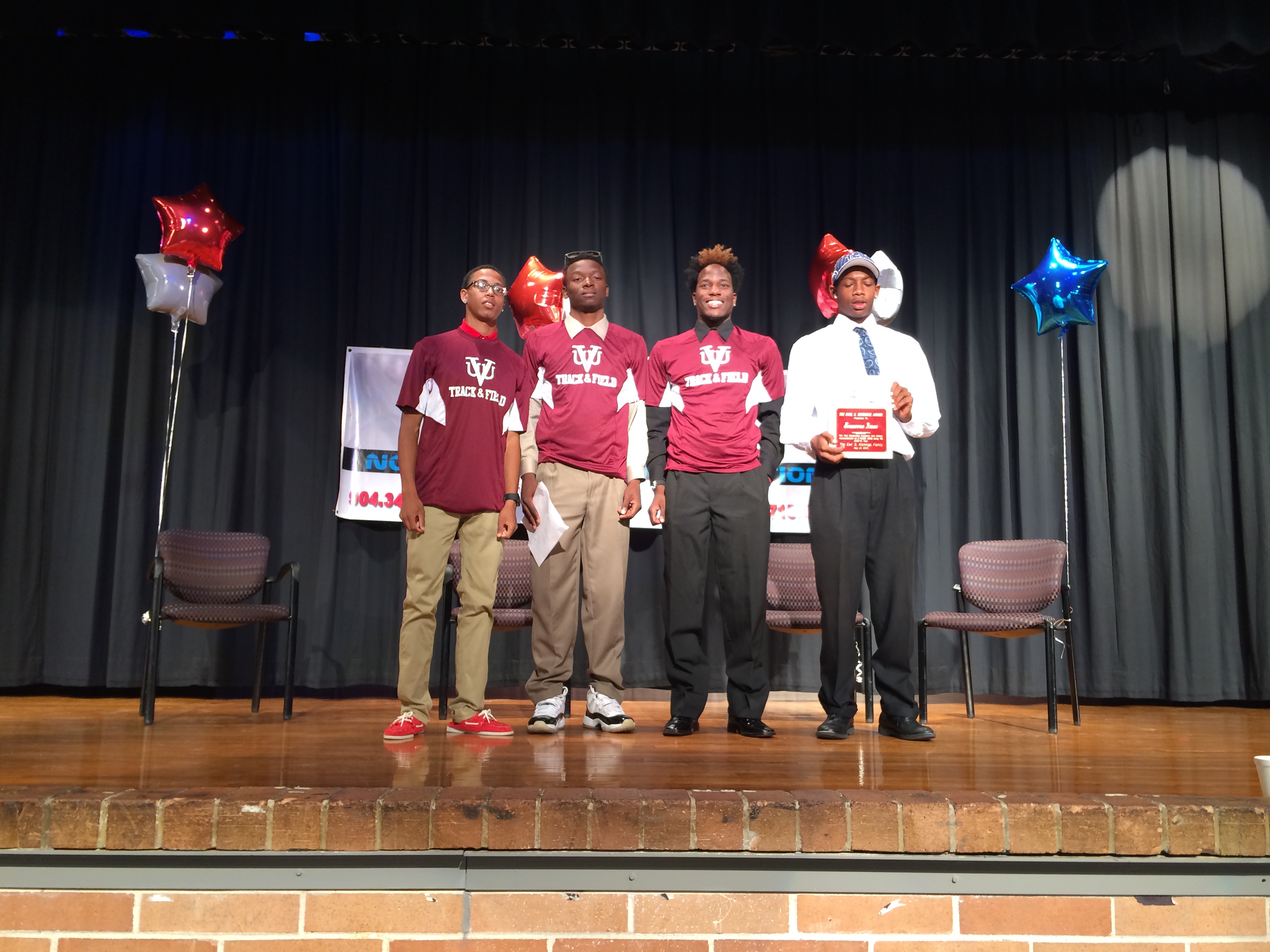 William M. Raines High School proudly celebrates Signing Day for Track