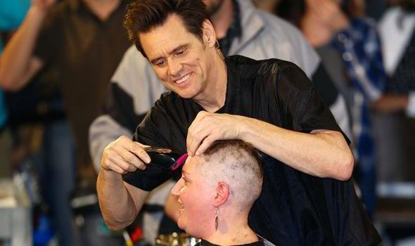 Jim Carrey Gave a Stranger a Bowl Haircut on 'Jimmy Kimmel Live