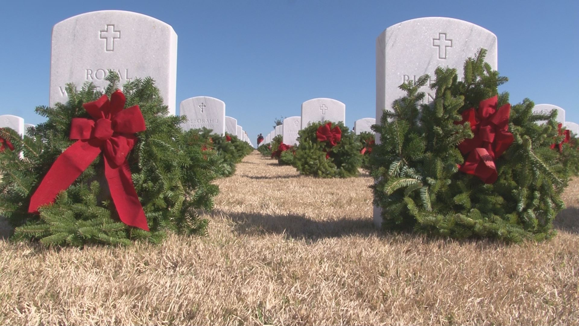 Wreaths Across America event held at Jacksonville National Cemetery