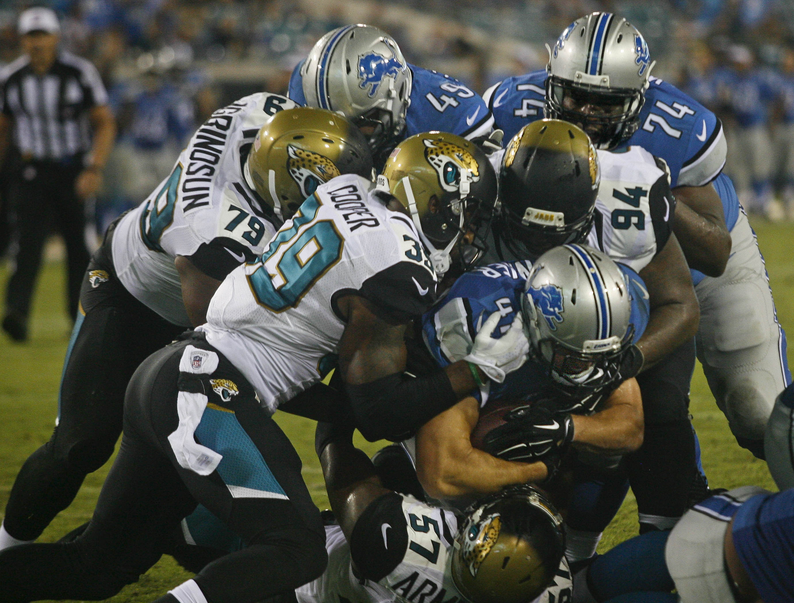 What time is the Detroit Lions vs. Jacksonville Jaguars game