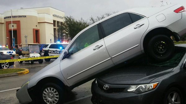 Possible Tornado Touches Down in Florida