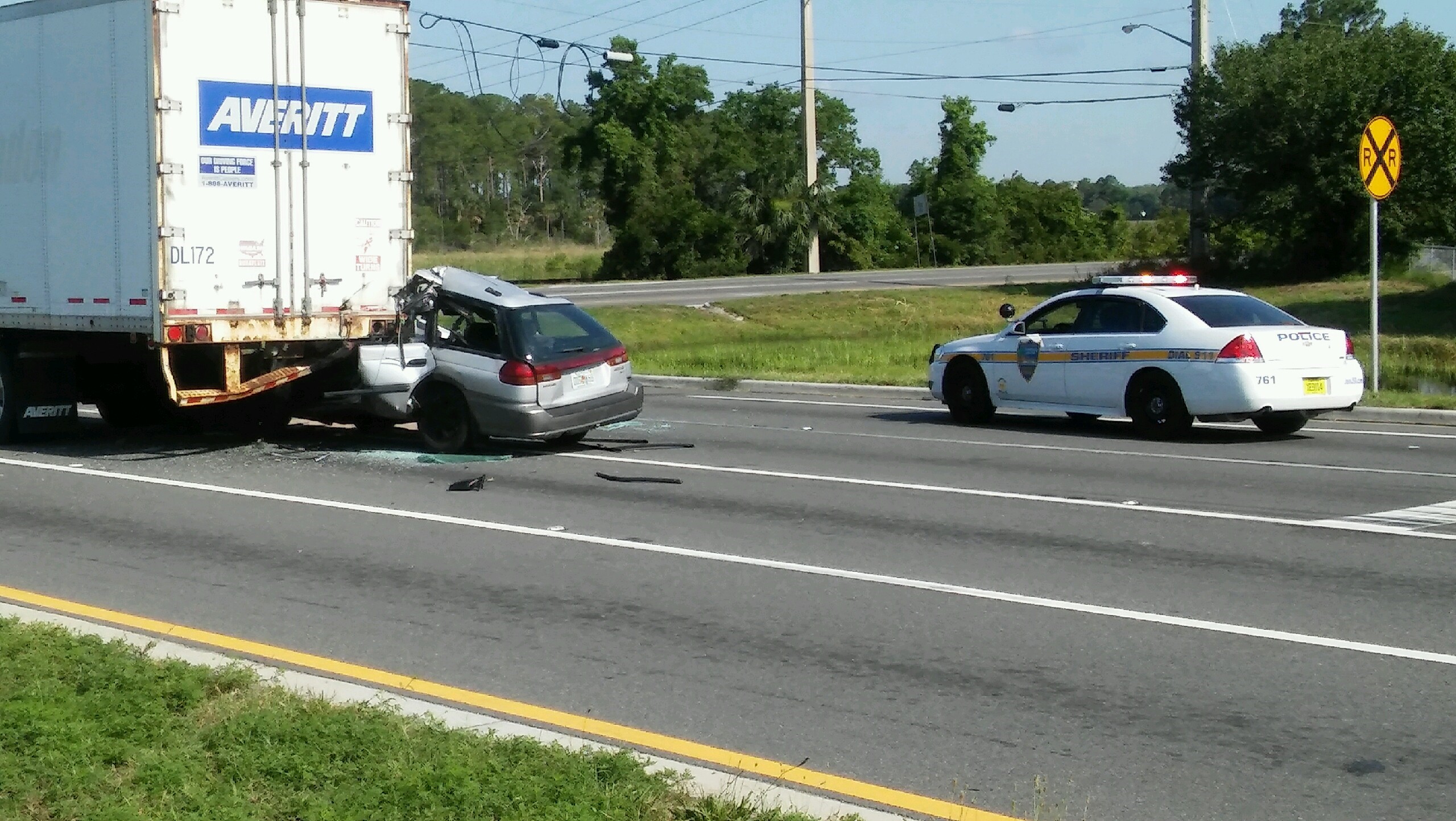 Fatal accident near New Berlin Rd.