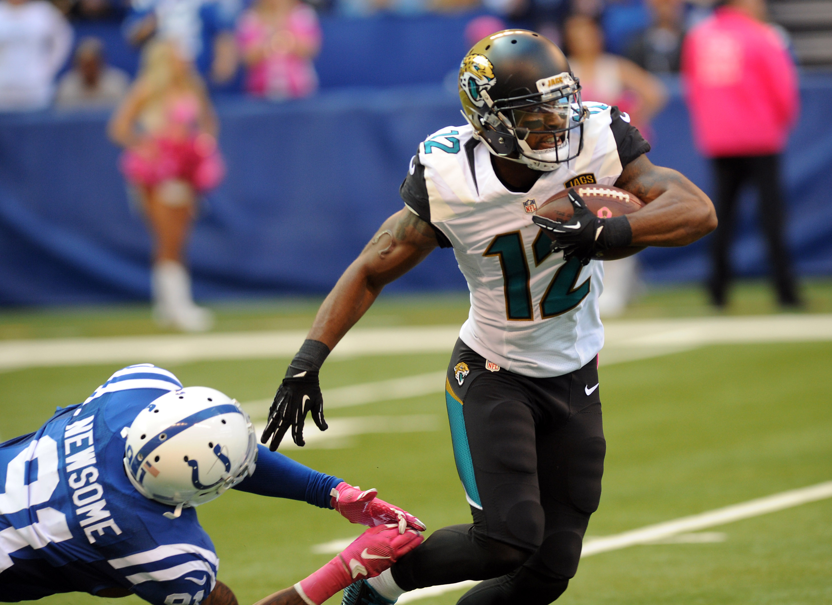 Jaguars WR Washington hoping to turn sideline experience into