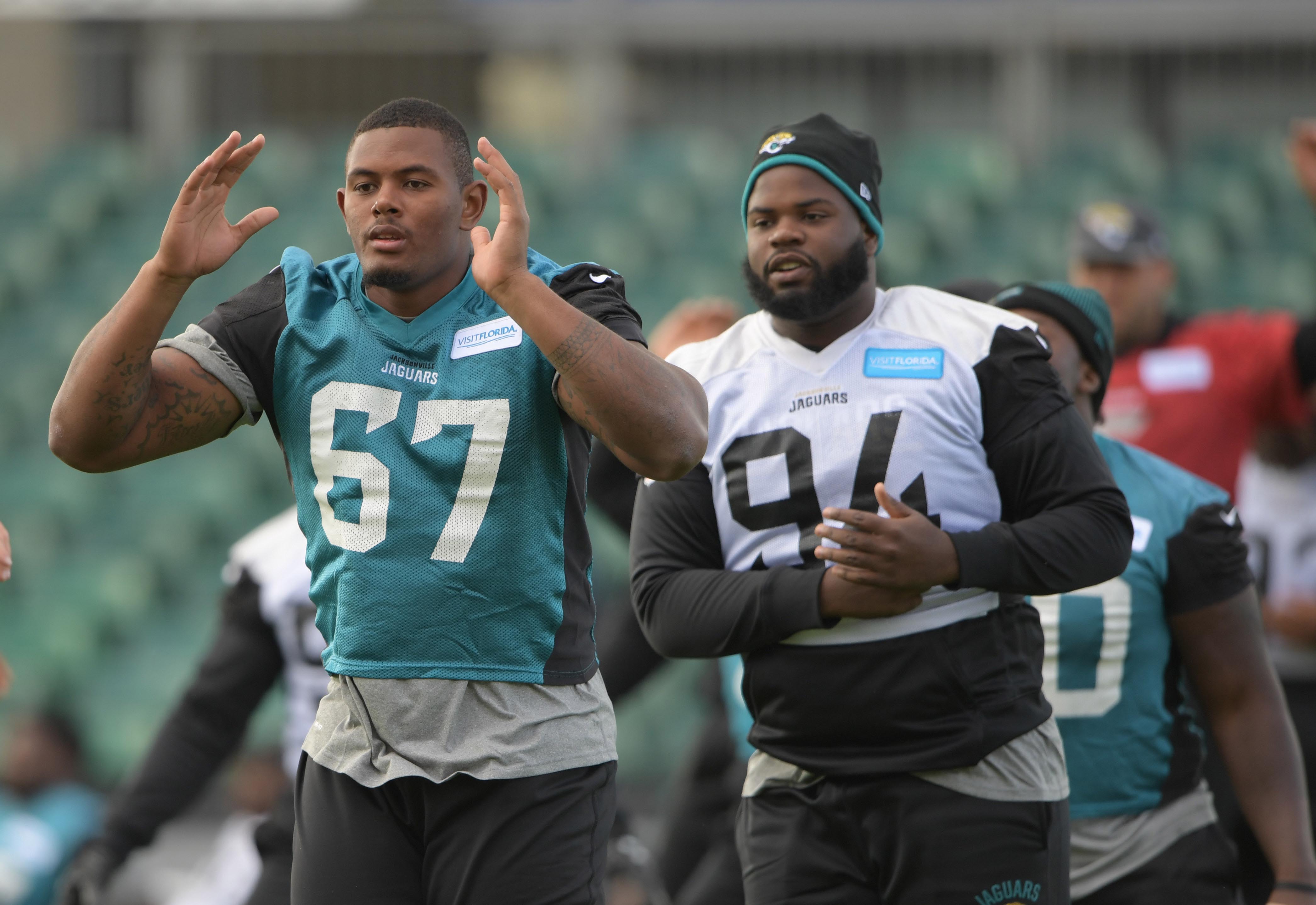 Jaguars Notebook: Local OT Rashod Hill battling for roster spot