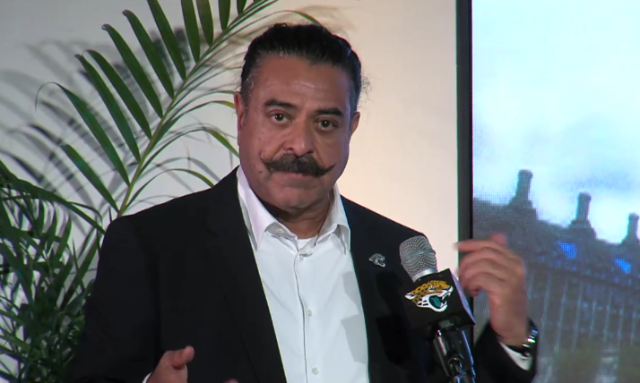 Jags owner Shad Khan calls Trump 'the great divider' in interview, defends  position on anthem | firstcoastnews.com