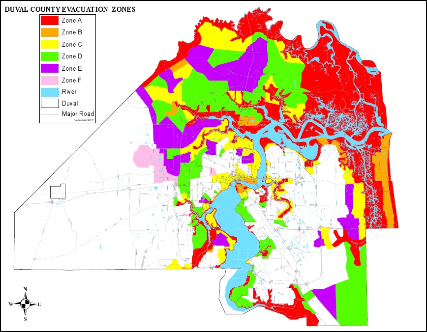 Hurricane Evacuation Zones