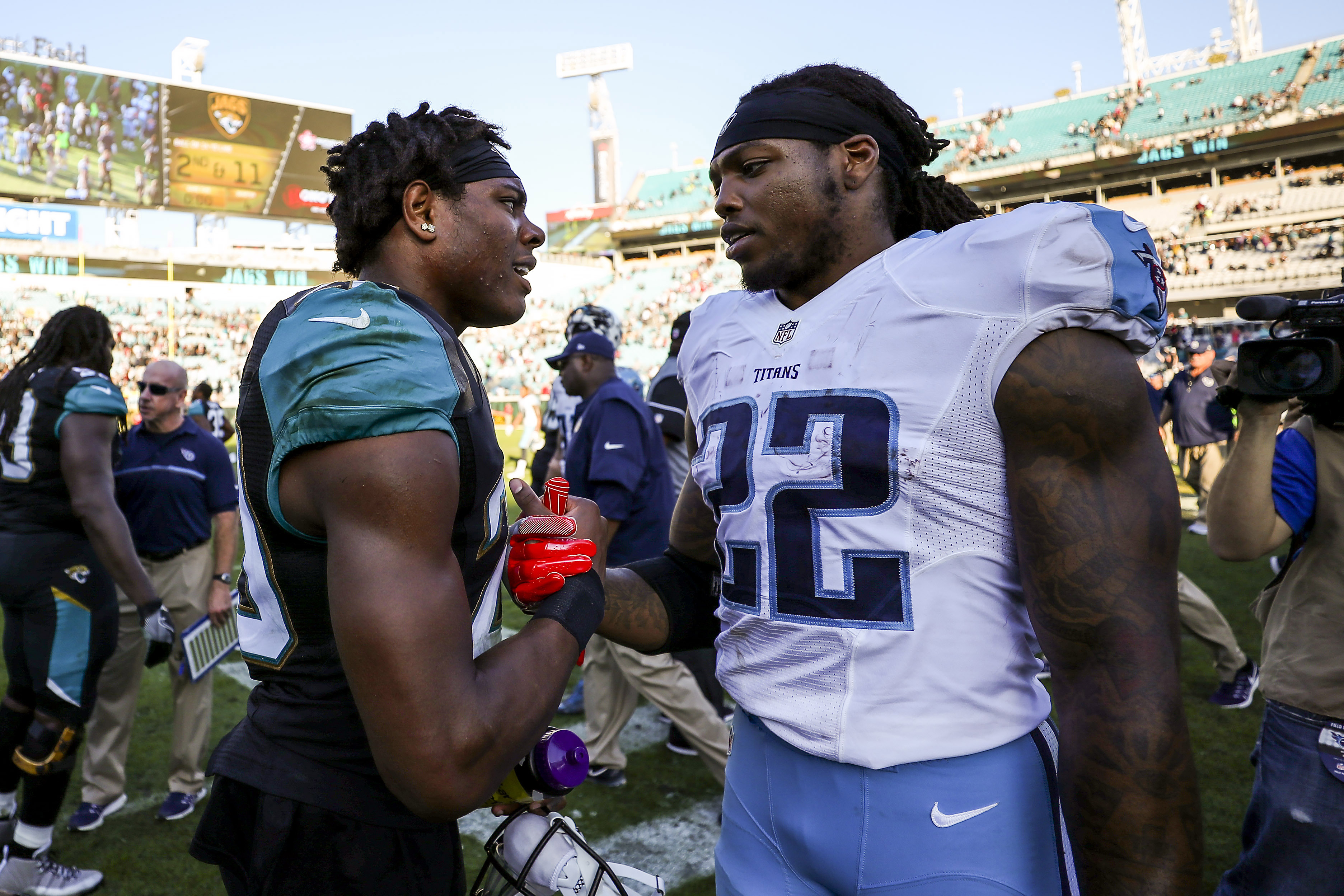 Tennessee Titans running back Derrick Henry ruled doubtful vs