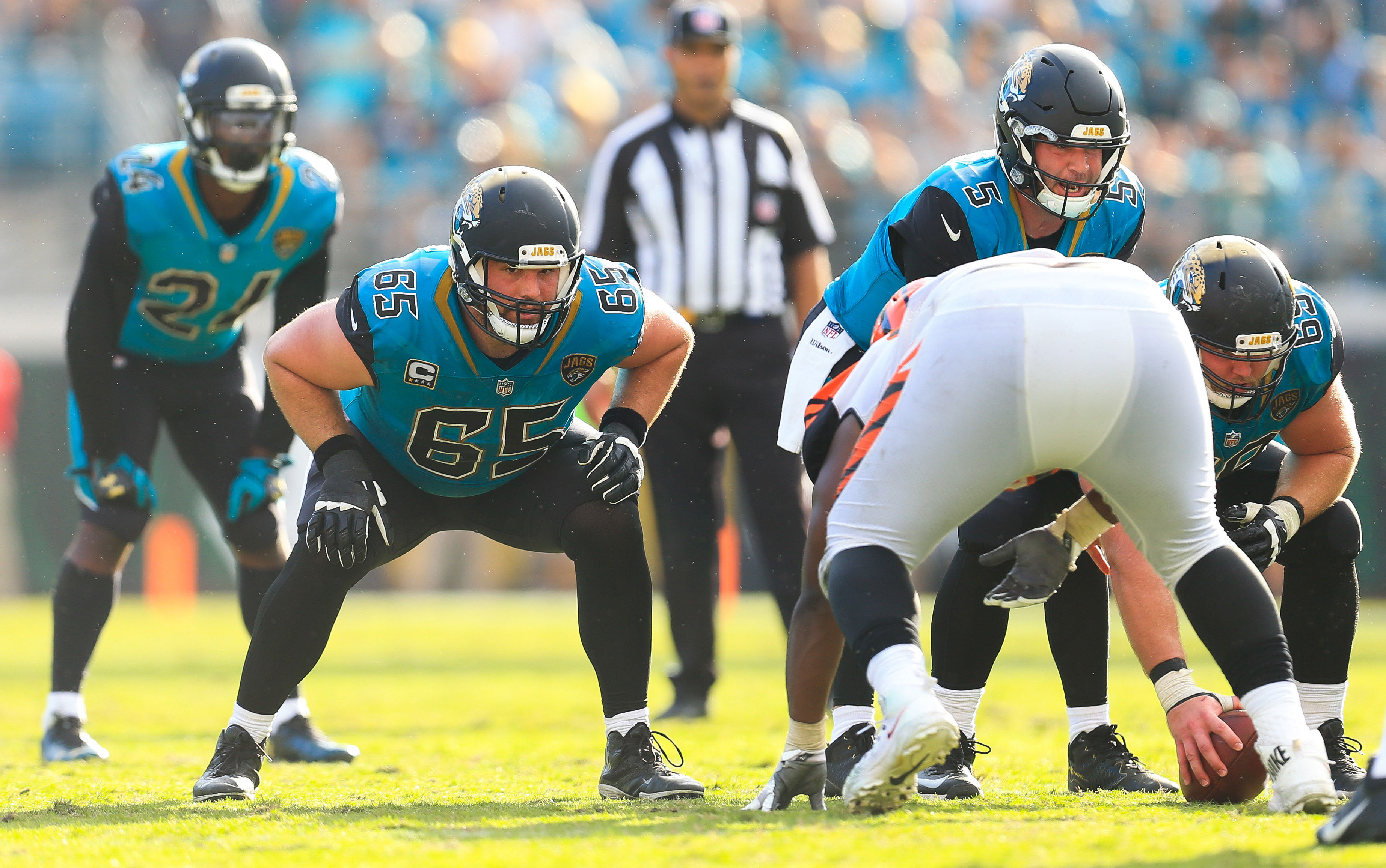 Jaguars lineman out for season