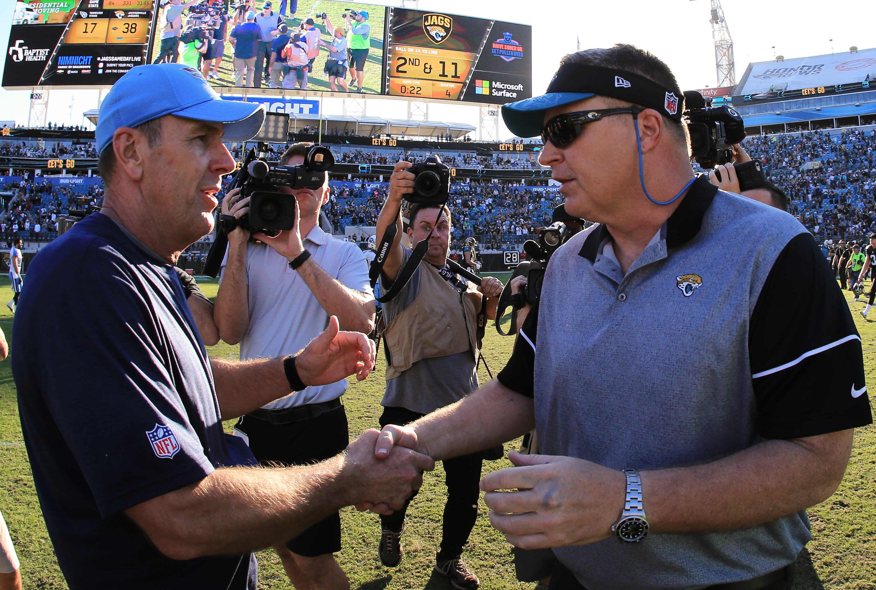 Titans part ways with head coach Mike Mularkey