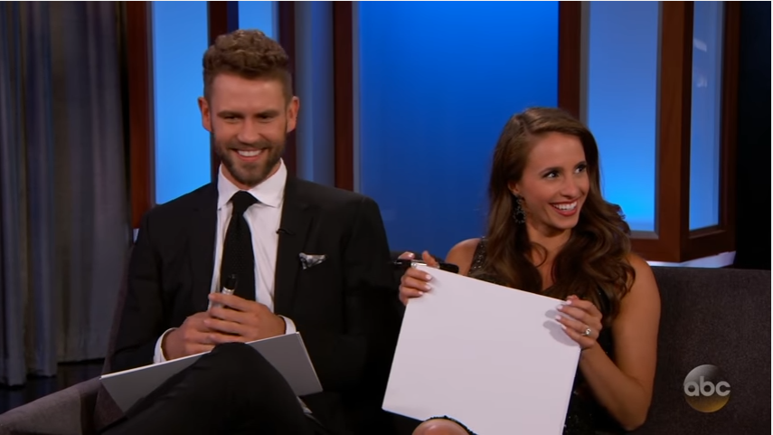 The Newly Engaged Game with Bachelor Nick Viall & Fiancée Vanessa ...